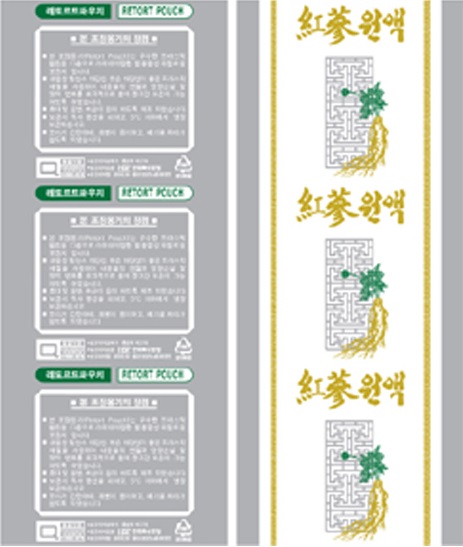 *이음매있음* 신금백(홍삼원액)롤 (롤짝수주문시 무료배송/홀수주문시 착불배송)